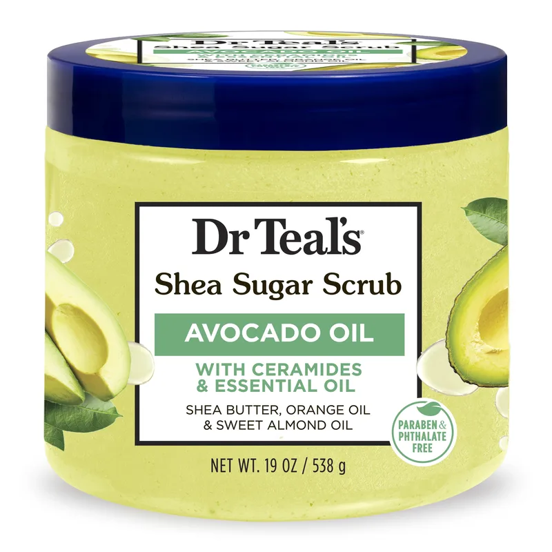 Shea Sugar Body Scrub with Avocado Oil and Ceramides