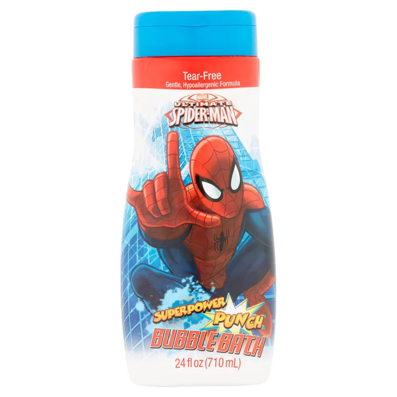 Ultimate Spider-Man Superpower Punch Bubble Bath