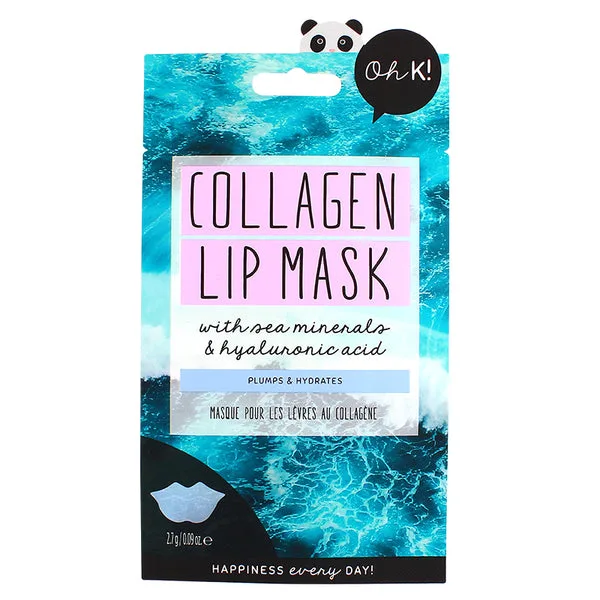 ! Collagen Lip Mask With Sea Minerals & Hyaluronic Acid