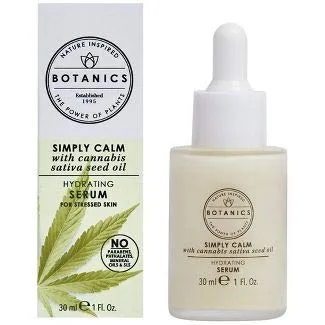 Simply Calm With Cannabis Sativa Seed Oil Facial Oil