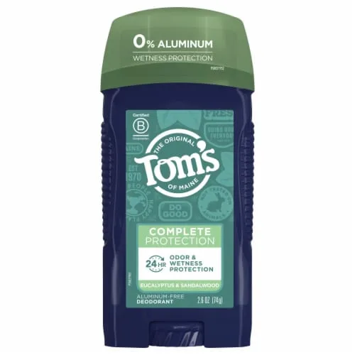 Complete Protection 24 Hr Aluminum Free Deodorant, Eucalyptus & Sandalwood