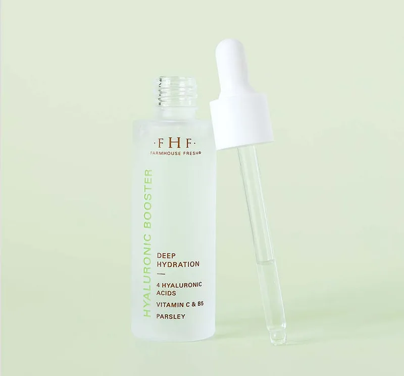 Hyaluronic Booster, 4 hyaluronic acids + vitamin c & B5 + parsley