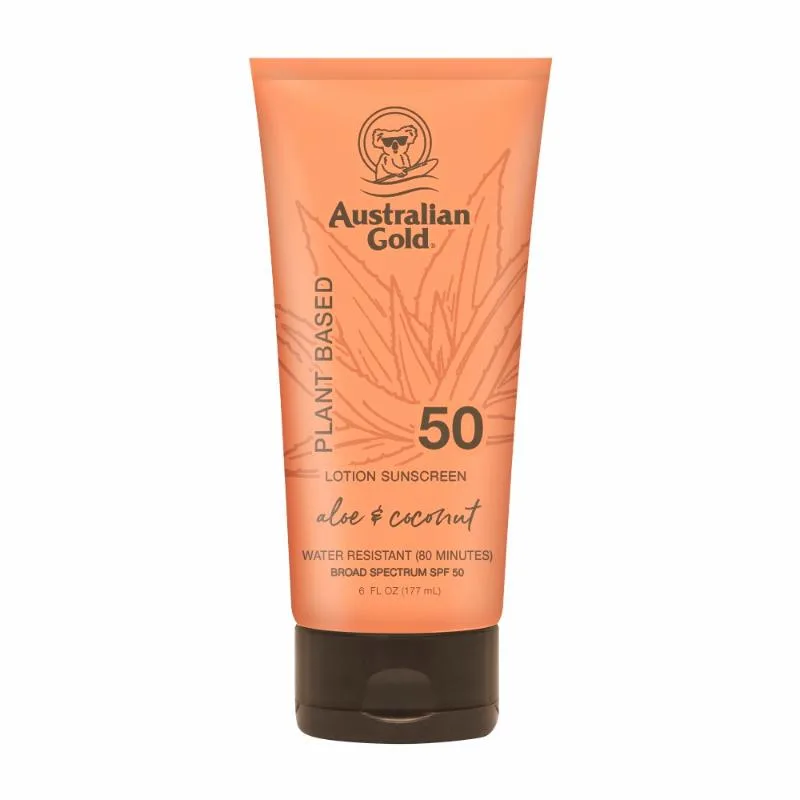 Plant Based Sunscreen Lotion, Aloe & Coconut, SPF 50