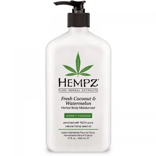 Herbal Body Moisturizer, Fresh Coconut & Watermelon (2020 formulation)