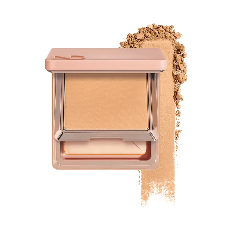 Hy-Glam Powder Foundation, Y8-Y9 Medium Yellow