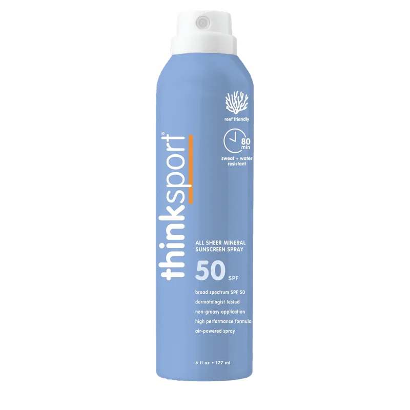 All Sheer Mineral Sunscreen Spray, SPF 50