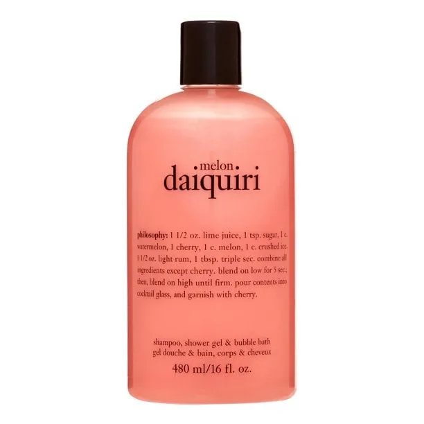 Shampoo, Shower Gel & Bubble Bath, Melon Daiquiri