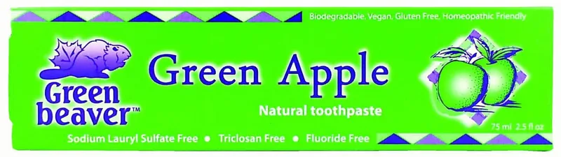 Beaver Toothpaste, Green Apple