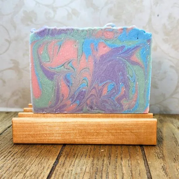 Tree Soap Company Pisces Soap, Saffron & Violet Leaves
