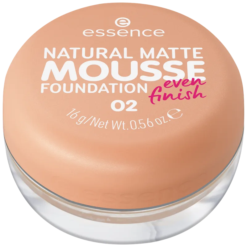 Natural Matte Mousse Foundation, 02