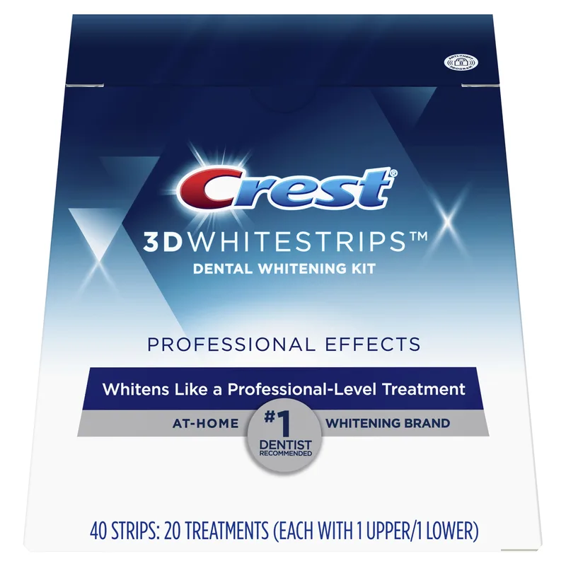 3D Whitestrips Professional Effects Teeth Whitening Strips Kit