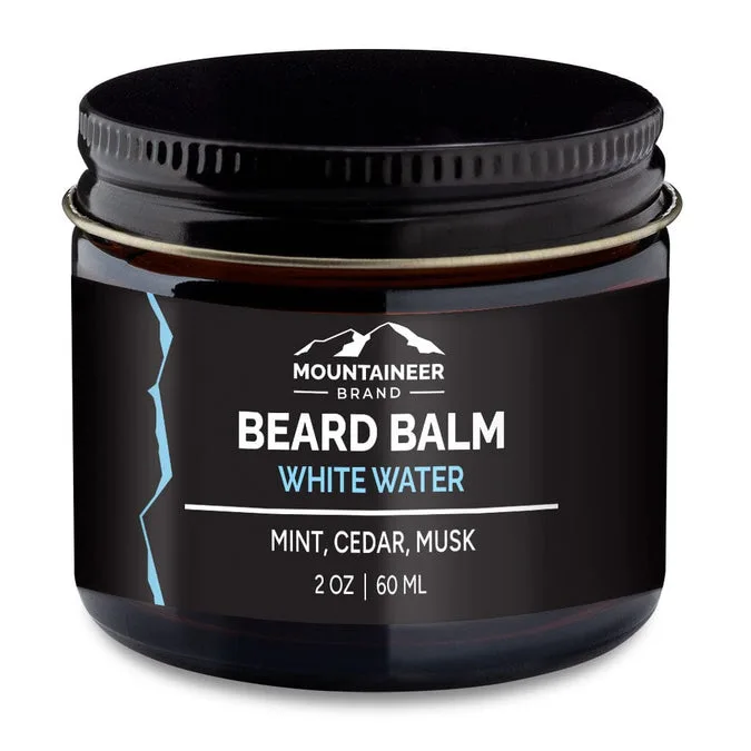 Natural Beard Balm, White Water
