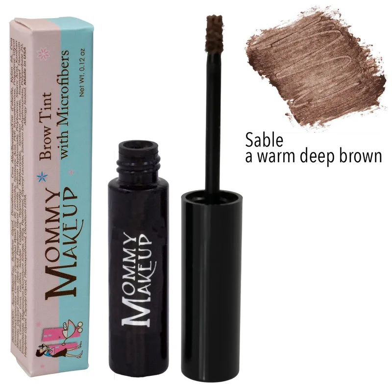 Brow Tint with Microfibers, Sable