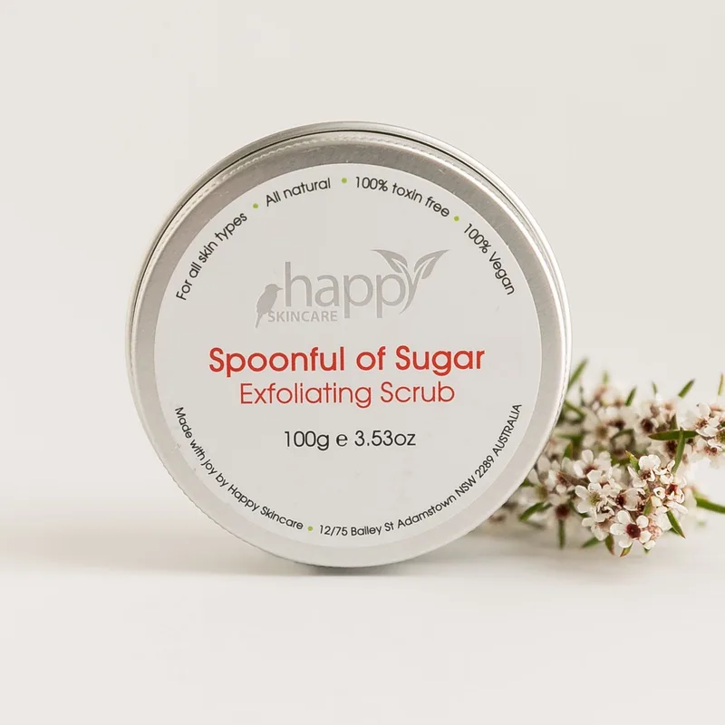 Happy Skin Care Spoonful of Sugar Exfoliating Scrub (2020 formulation)