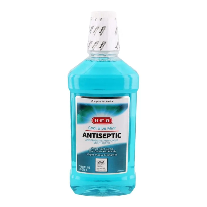 Antiseptic Antigingivits/antiplaque Mouthwash, Cool Blue Mint