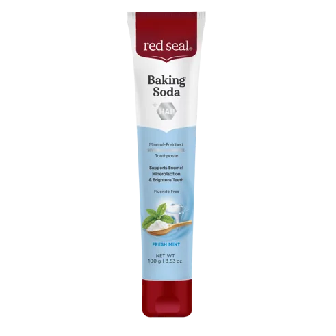 Baking Soda + HAP Hydroxyapatite Toothpaste, Fresh Mint