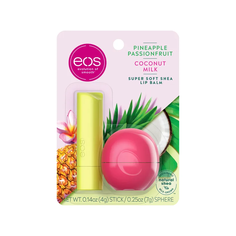 Super Soft Shea Lip Balm Pineapple Passionfruit Coconut Milk (2020 formulation)