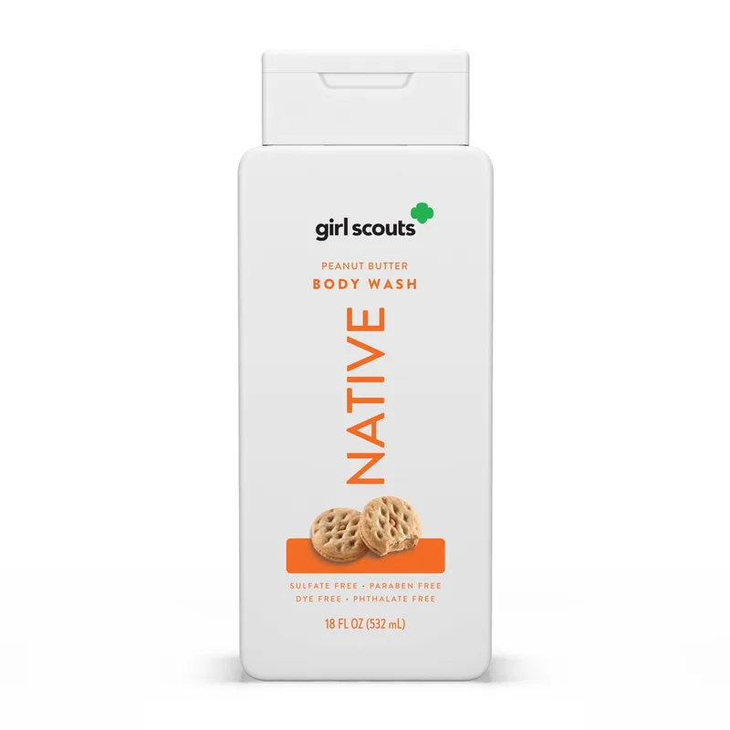 Girl Scouts Body Wash, Peanut Butter