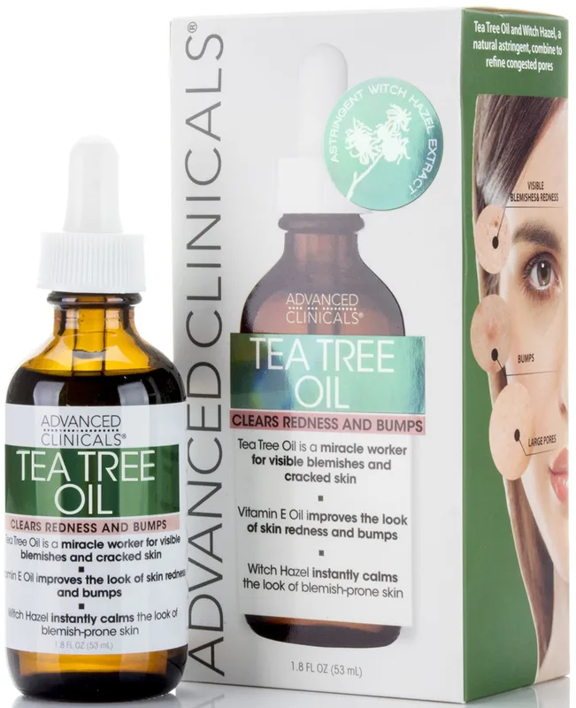 Tea Tree Oil Face Serum with Witch Hazel.