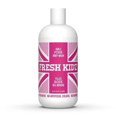 Girls Pink Body Wash