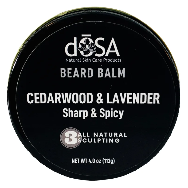 Beard Balm, Cedarwood & Lavender (2020 formulation)