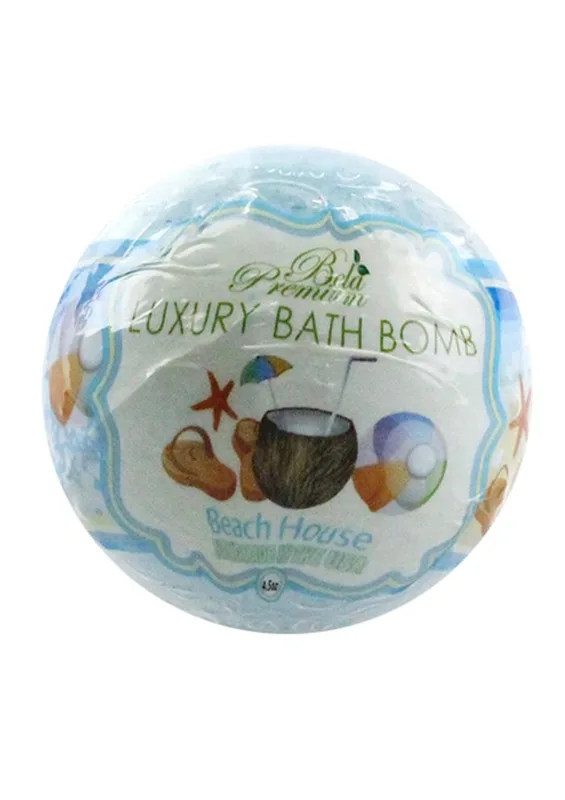 Premium Luxury Bath Bomb, Beach House (2019 formulation)