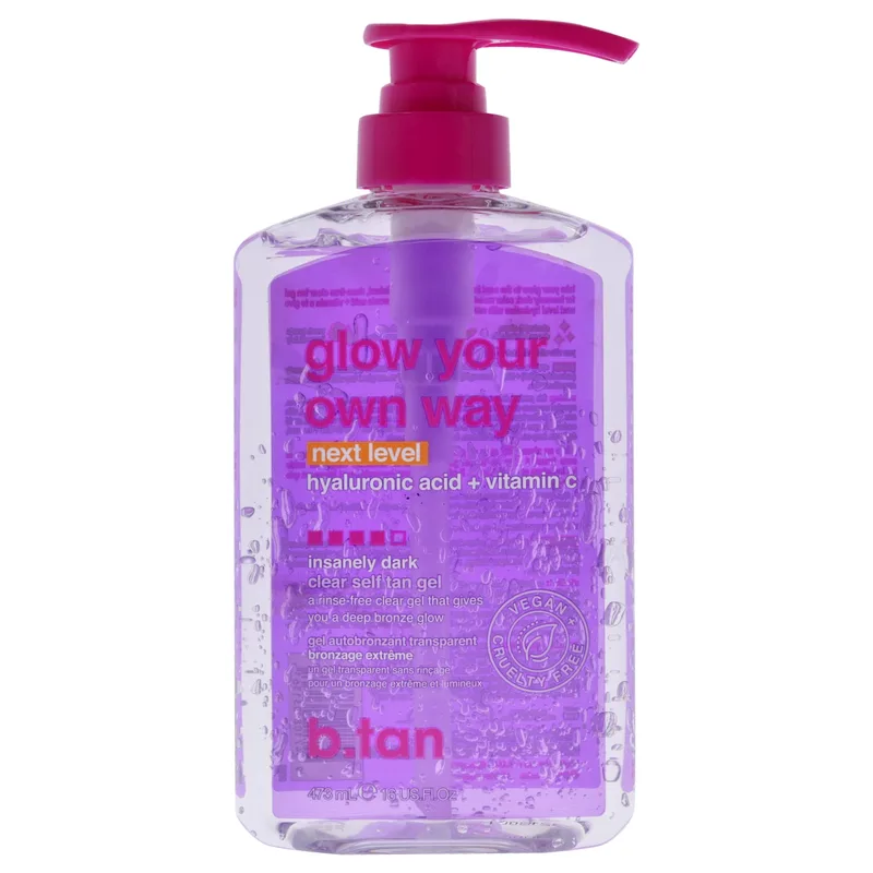 Glow Your Own Way - Next Level Self Tan Gel , 16 oz Gel