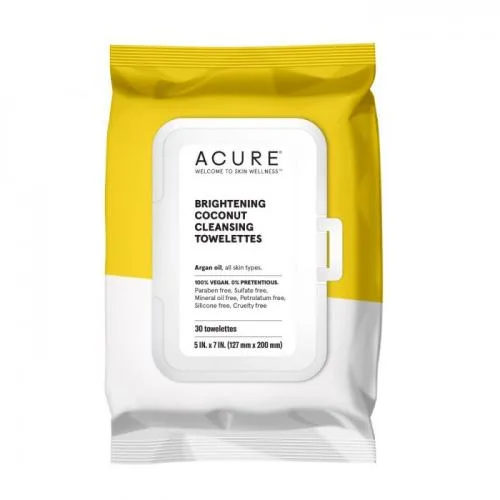 Cleansing Towelettes, Brightening Coconut (2018 formulation)