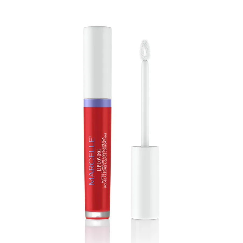 Lip Loving Matte Comfort Liquid Lipstick, Cheerful Corail