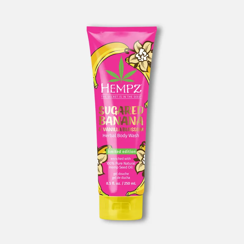 Herbal Body Wash, Sugared Banana & Vanilla Blossom