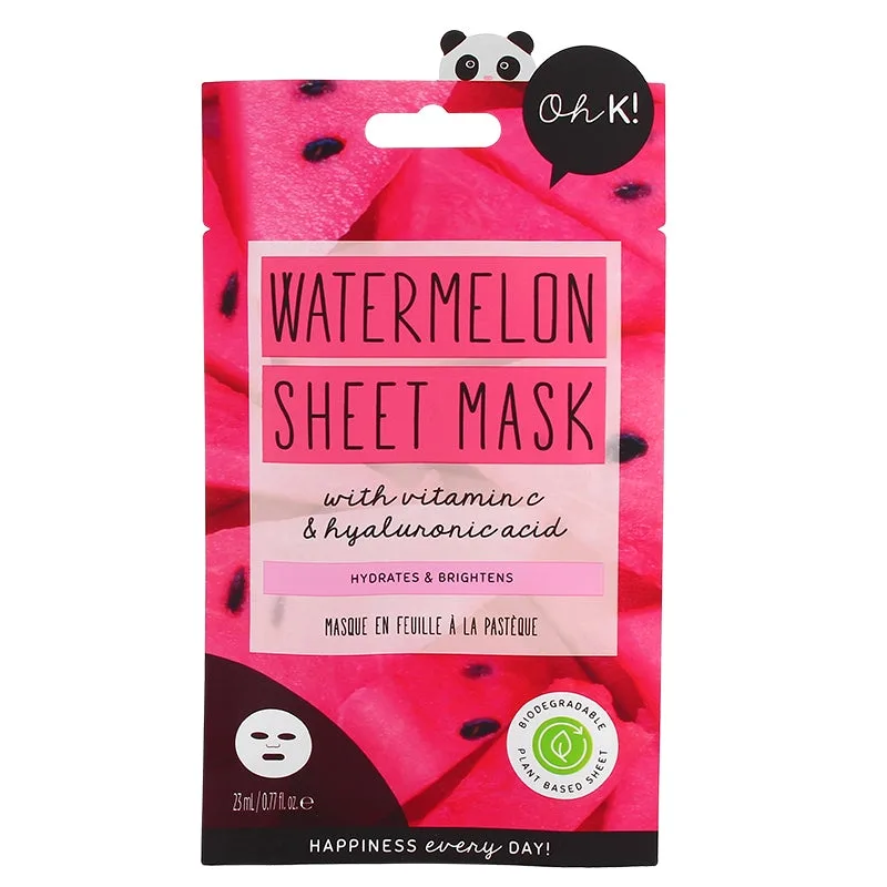 ! Watermelon Sheet Mask