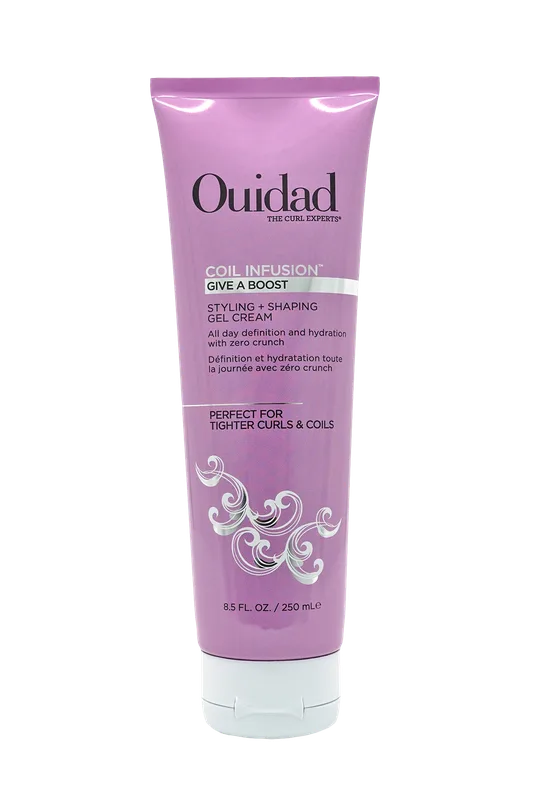 COIL INFUSION GIVE A BOOST COILY CURLS Styling + Shaping Gel Cream