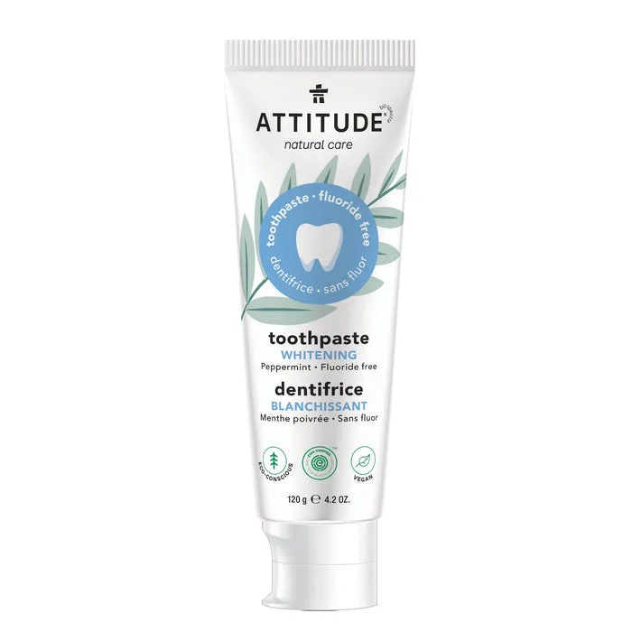 Super Leaves Toothpaste -Whitening - Peppermint - Fluoride Free
