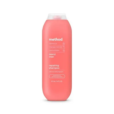 Island Mist Repairing Sulfate & Silicone Free Shampoo, Hibiscus, Mango, Passion Fruit