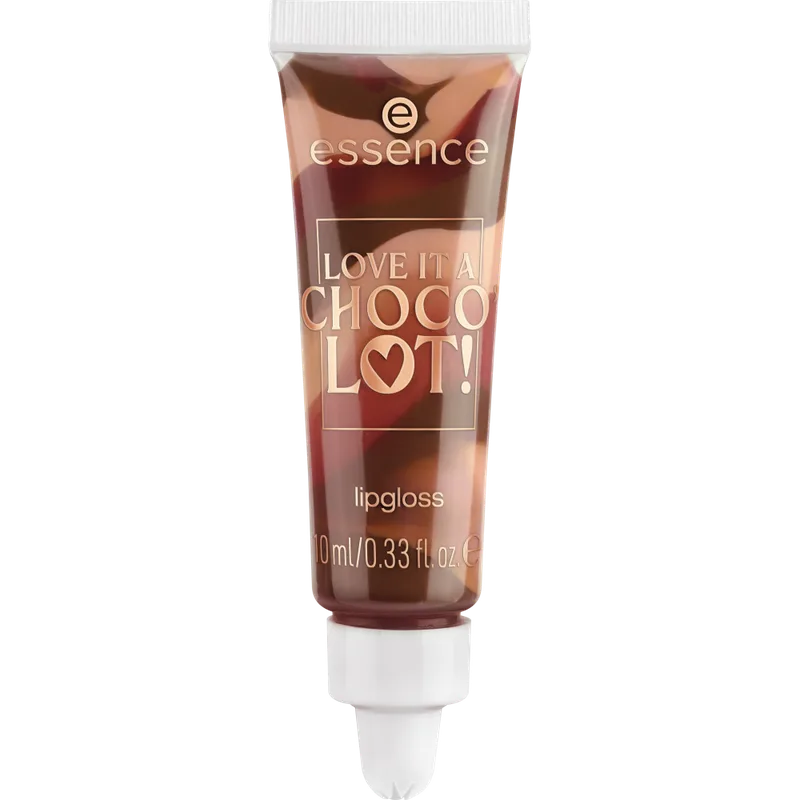 LOVE IT A CHOCO' LOT! Lipgloss, 01 Melted Bliss Chocolate Kiss.