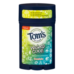 Natural Wicked Cool! Deodorant for Boys (2018 formulation)