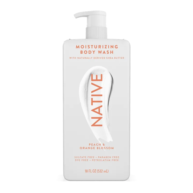 Peach & Orange Blossom Moisturizing Body Wash