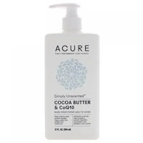 Simply Unscented Cocoa Butter & Coq10 Body Lotion (2019 formulation)