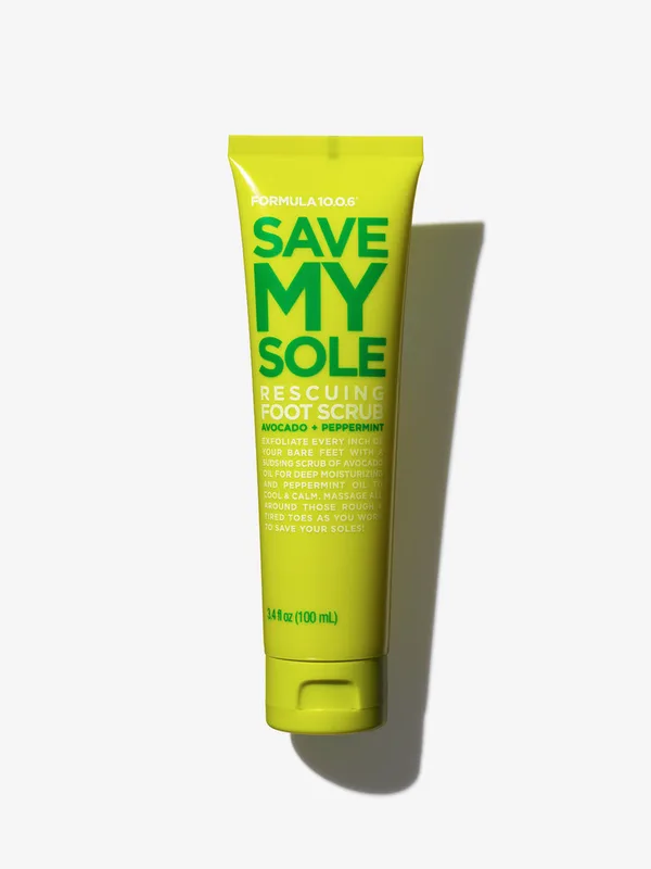 Save My Sole Rescuing Foot Scrub, Avocado + Peppermint
