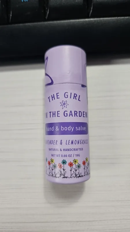 hand & body salve, lavender & lemongrass