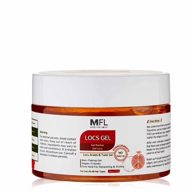 Vegan Retwisting Firm Hold Styling Hair Gel