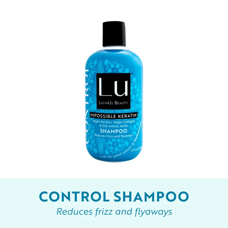 Lu by LatinUs Beauty CONTROL Shampoo Anti-Frizz Tame & Sleek