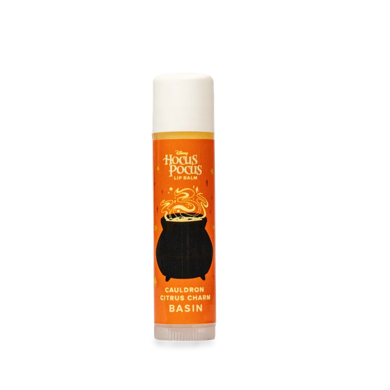 Hocus Pocus Halloween Lip Balm, Cauldron Citrus Sharm