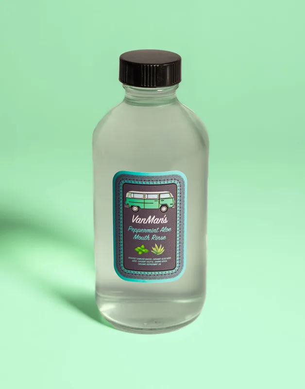 Peppermint Aloe Mouth Rinse