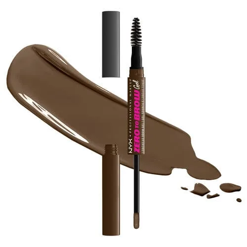Zero to Brow Longwear Eyebrow Gel, Chocolate