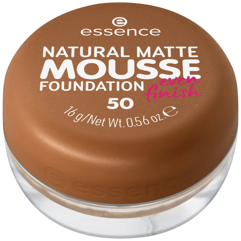 Natural Matte Mousse Foundation, 50