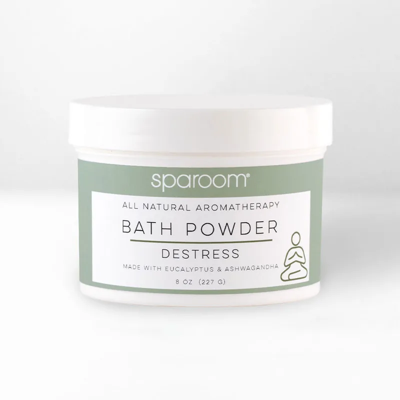 Destress Bath Powder, Eucalyptus & Ashwagandha