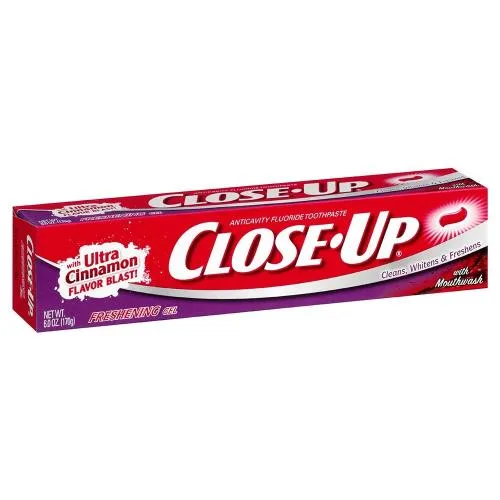 Anticavity Fluoride Toothpaste Whitening Gel, Ultra Cinnamon (2020 formulation)