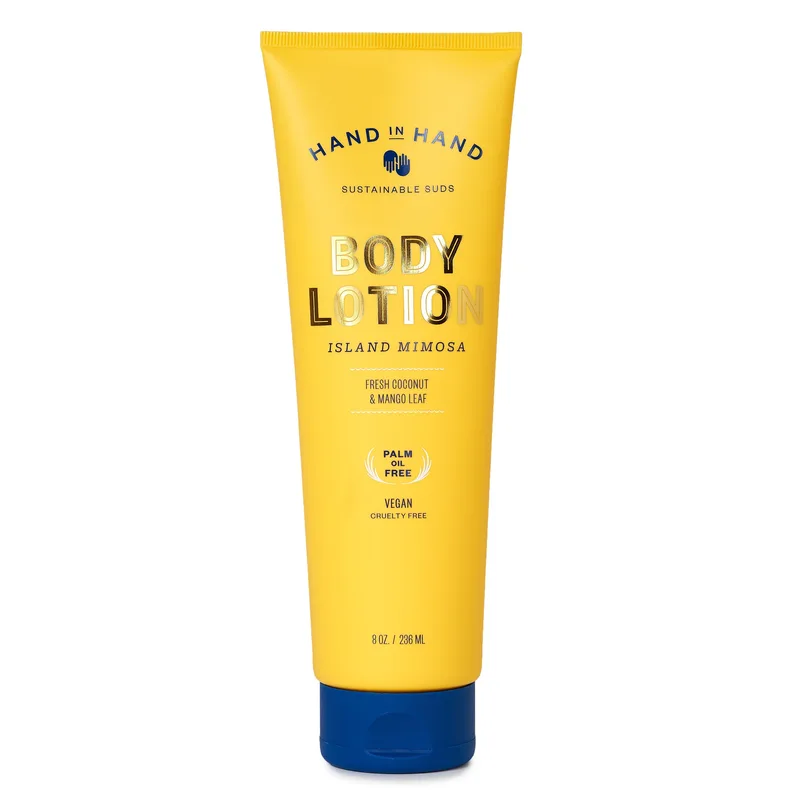 Island Mimosa Body Lotion, Fresh Coconut & Mango Leaf (2020 formulation)