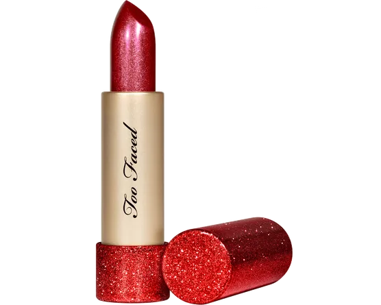 Metallic Sparkle Lipstick, Too Too Hot (2018 formulation)